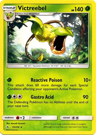Victreebel - 15/214 - Rare