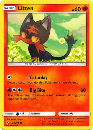 Litten - 27/214 - Common