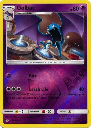 Golbat - 65/214 - Uncommon - Reverse Holo