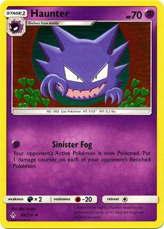 Haunter - 69/214 - Uncommon