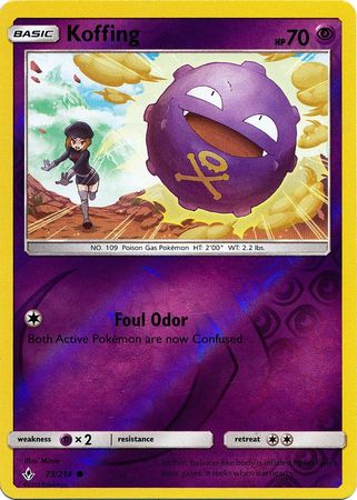 Koffing - 73/214 - Common - Reverse Holo