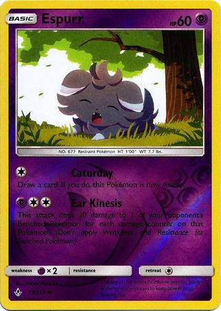 Espurr - 79/214 - Common - Reverse Holo