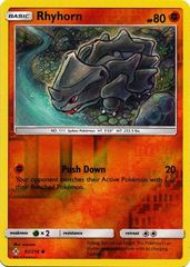 Rhyhorn - 92/214 - Common - Reverse Holo