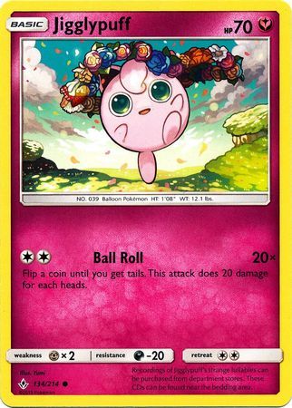 Jigglypuff - 134/214 - Common