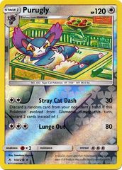 Purugly - 160/214 - Rare - Reverse Holo