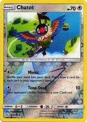 Chatot - 162/214 - Uncommon - Reverse Holo