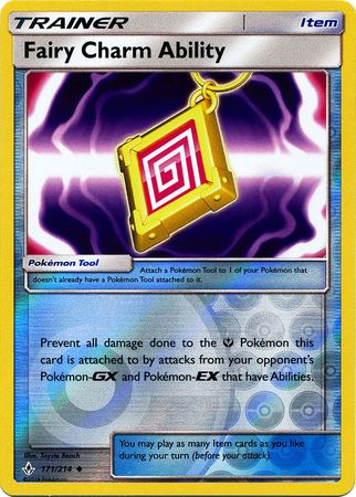 Fairy Charm Ability - 171/214 - Uncommon - Reverse Holo