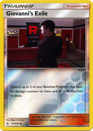 Giovannis Exile - 174/214 - Uncommon - Reverse Holo