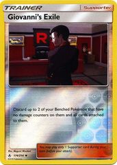 Giovanni's Exile - 174/214 - Uncommon - Reverse Holo