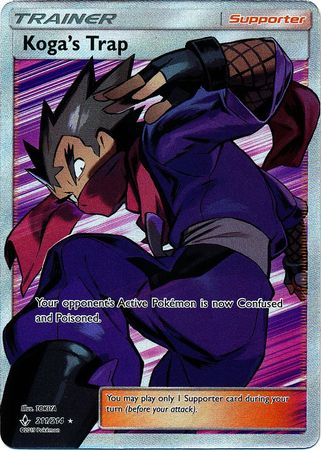 Kogas Trap - 211/214 - Full Art Ultra Rare
