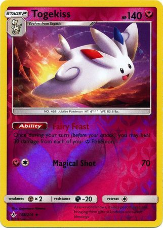 Togekiss - 138/214 - Reverse Holo Rare