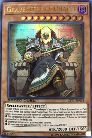Gravekeepers Oracle - STP1-EN016 - Ultra Rare - Unlimited