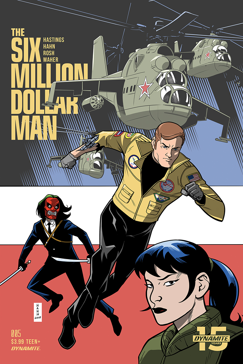 Six Million Dollar Man #5 Cvr B Hahn (STL123728)