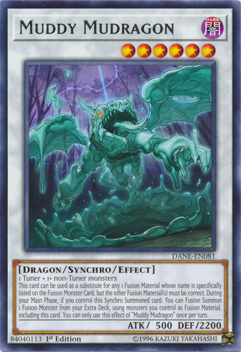 Muddy Mudragon - DANE-EN081 - Rare - 1st Edition