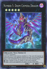 Number 5: Doom Chimera Dragon - DANE-EN092 - Super Rare - 1st Edition