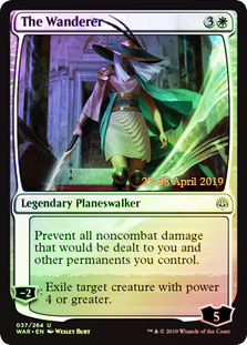 The Wanderer - Foil - Prerelease Promo The Wanderer - Foil - Prerelease Promo