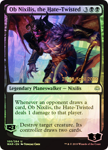 Ob Nixilis, the Hate-Twisted - Foil - Prerelease Promo