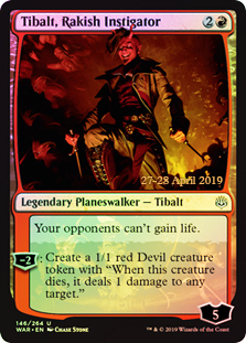 Tibalt, Rakish Instigator - Foil - Prerelease Promo