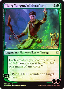 Jiang Yanggu, Wildcrafter - Foil - Prerelease Promo