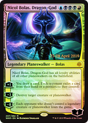 Nicol Bolas, Dragon-God - Foil - Prerelease Promo