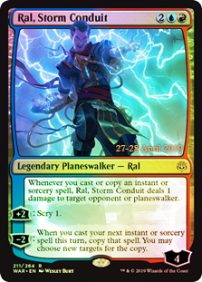 Ral, Storm Conduit - Foil - Prerelease Promo