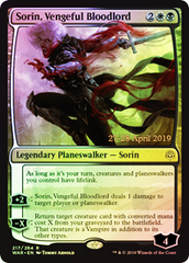 Sorin, Vengeful Bloodlord - Foil - Prerelease Promo