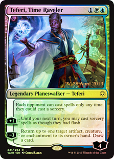 Teferi, Time Raveler - Foil - Prerelease Promo