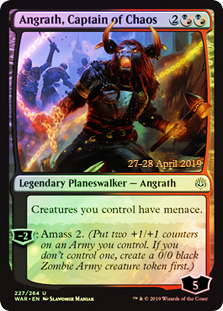 Angrath, Captain of Chaos - Foil - Prerelease