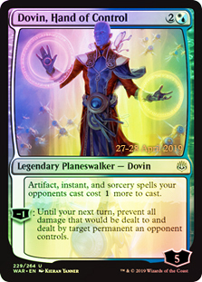 Dovin, Hand of Control - Foil - Prerelease Promo