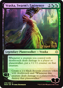 Vraska, Swarms Eminence - Foil - Prerelease Promo