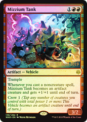 Mizzium Tank - Foil - Prerelease Promo