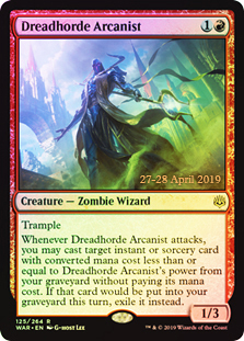 Dreadhorde Arcanist - Foil - Prerelease Promo