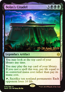 Bolass Citadel - Foil - Prerelease Promo