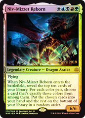 Niv-Mizzet Reborn - Foil - Prerelease Promo