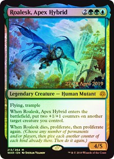 Roalesk, Apex Hybrid - Foil - Prerelease Promo