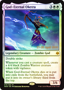 God-Eternal Oketra - Foil - Prerelease Promo