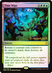 Time Wipe - Foil - Prerelease Promo