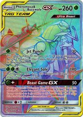 Pheromosa & Buzzwole Tag Team GX - 215/214 - Secret Rare