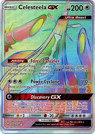 Celesteela GX - 228/214 - Secret Rare