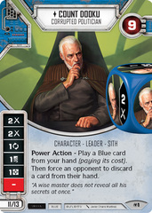 Count Dooku - Corrupted Politician