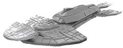 Star Trek: Deep Cuts Unpainted Ships - Cardassian Keldon Class