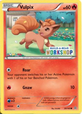 Vulpix - 20/160 - Build-a-Bear Promo