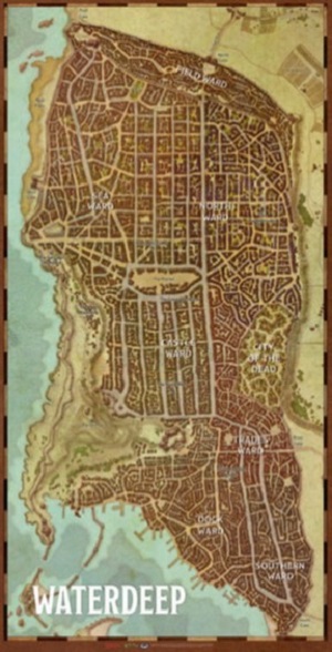 D&D: Waterdeep Dragon Heist Map Set