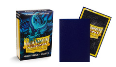 Dragon Shield Night Blue Delphion (Japanese) Matte Sleeves (Box of 60)