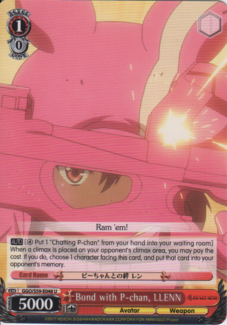 GGO/S59-E048 U Bond With P-chan, LLENN