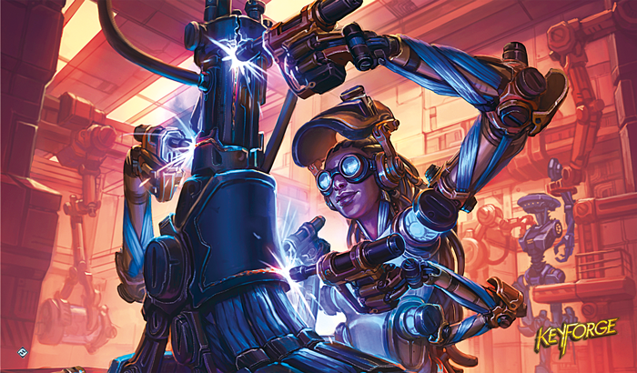 Keyforge - In the Lab Playmat