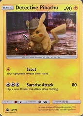 Detective Pikachu - SM170 - SM Black Star Promo