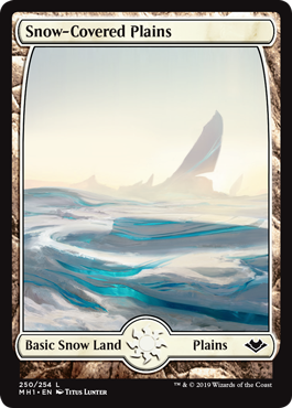 Snow-Covered Plains - Foil