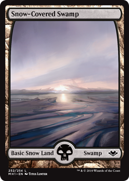 Snow-Covered Swamp - Foil