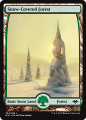 Snow-Covered Forest - Foil